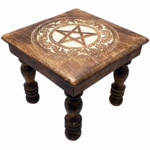Altar Table, Pentacle Style. 30x28x30