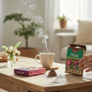 Tulsai Incense Cones, Lavender