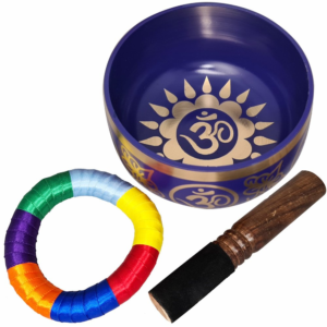 Singing Bowl Chakra Purple 13cm