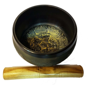 Singing Bowl Aluminium Buddha14cm