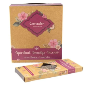 Lavender for Inner Peace Smudge Incense 8 Short Sticks
