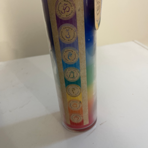 Chakra Candle 21cm Multi Layered
