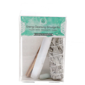 Energy Cleansing Smudge Stick with Amazonite