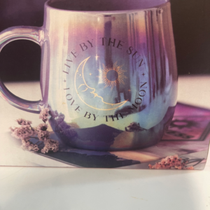 Iridescent Glass mug 500ml